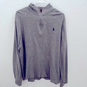 Ralph Lauren Pullover Quarter Zip Sweater (Large)